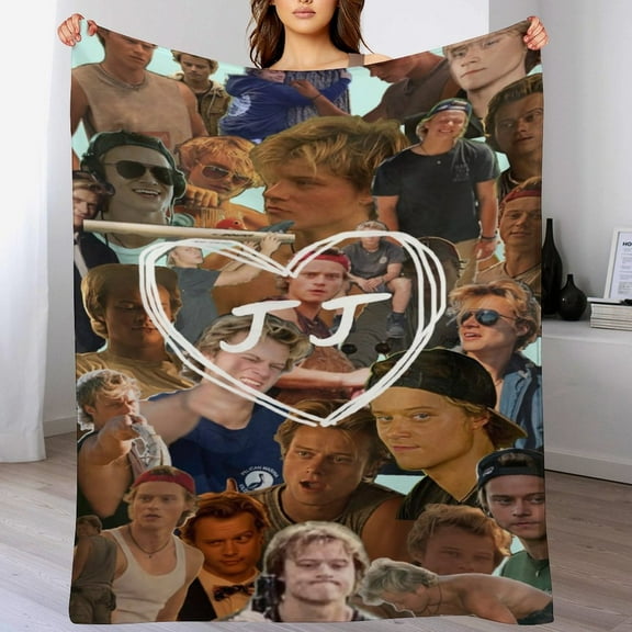 Outer Banks Blanket, Soft Cozy Fluffy Plush Throw Blanket for Boys Girls Young Adults, Warm Flannel Blanket for Living Room Bedroom Couch Bed 30"x40"