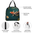 thumbnail image 4 of Disketp Koi Pond Lilies for Insulated Lunch Bag for Women and Men, Perfect for Work, Hiking, Picnic, 4 of 8