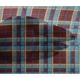 thumbnail image 4 of oneOone Viscose Chiffon Fabric Madras Check Printed Craft Fabric BTY 42 Inch Wide, 4 of 4