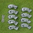 thumbnail image 3 of tredstone Couvre-Têtes de Golf Maillet Putter Équipement d'Entraînement Extérieur 9 Pcs Gris, 3 of 5