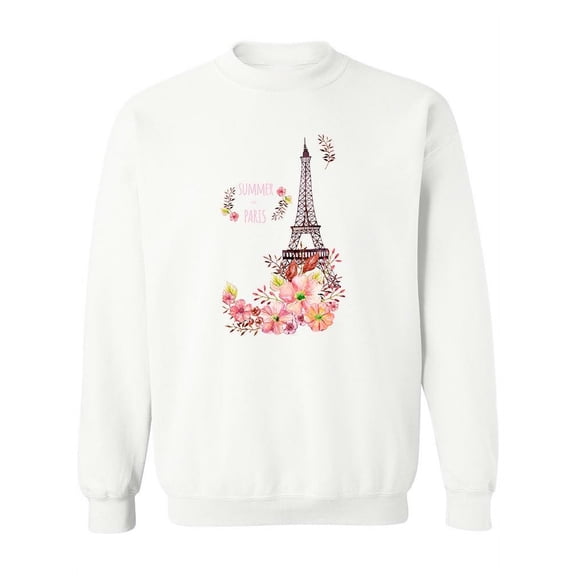 Summer In Paris Sweatshirt Women -Image by Shutterstock, Female 5X-Large