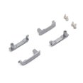 thumbnail image 1 of 4 Uds Manija de puerta de Metal CNC con tornillos 1/10 para RC accesorios de coche piezas de repuesto DIY Titanio perfke, 1 of 8