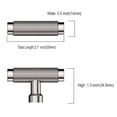 thumbnail image 5 of HDJNal Set of 6 pcs, Knurled Cabinet Drawer Knobs,Modern Brushed Satin Nickel T Shape Bar Knob, Drawer pulls for Kitchen,Cupboard, Wardrobe, Dresser,Cabinet Hardware, 5 of 6