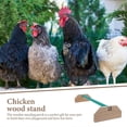 thumbnail image 3 of Wooden Chicken Perch Natural Wood Chicken Rooster Perch Chick Standing Stand Chicken Wood Perch, 3 of 4
