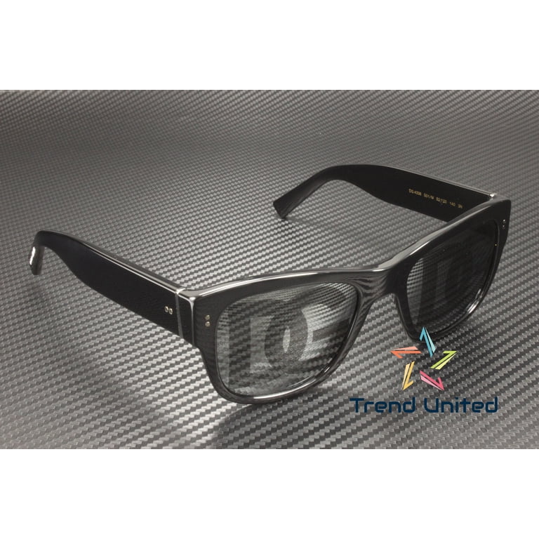 Sunglasses Dolce & Gabbana DG 4338 501/M Black Dark Grey  display picture 1