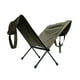 thumbnail image 1 of Bolsa portátil para transportar leña y troncos, soporte de aluminio para barbacoas en interiores. Negro, 1 of 6