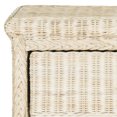 thumbnail image 6 of SAFAVIEH Adira Natural White Wash Wicker Nightstand White Washed, 6 of 7