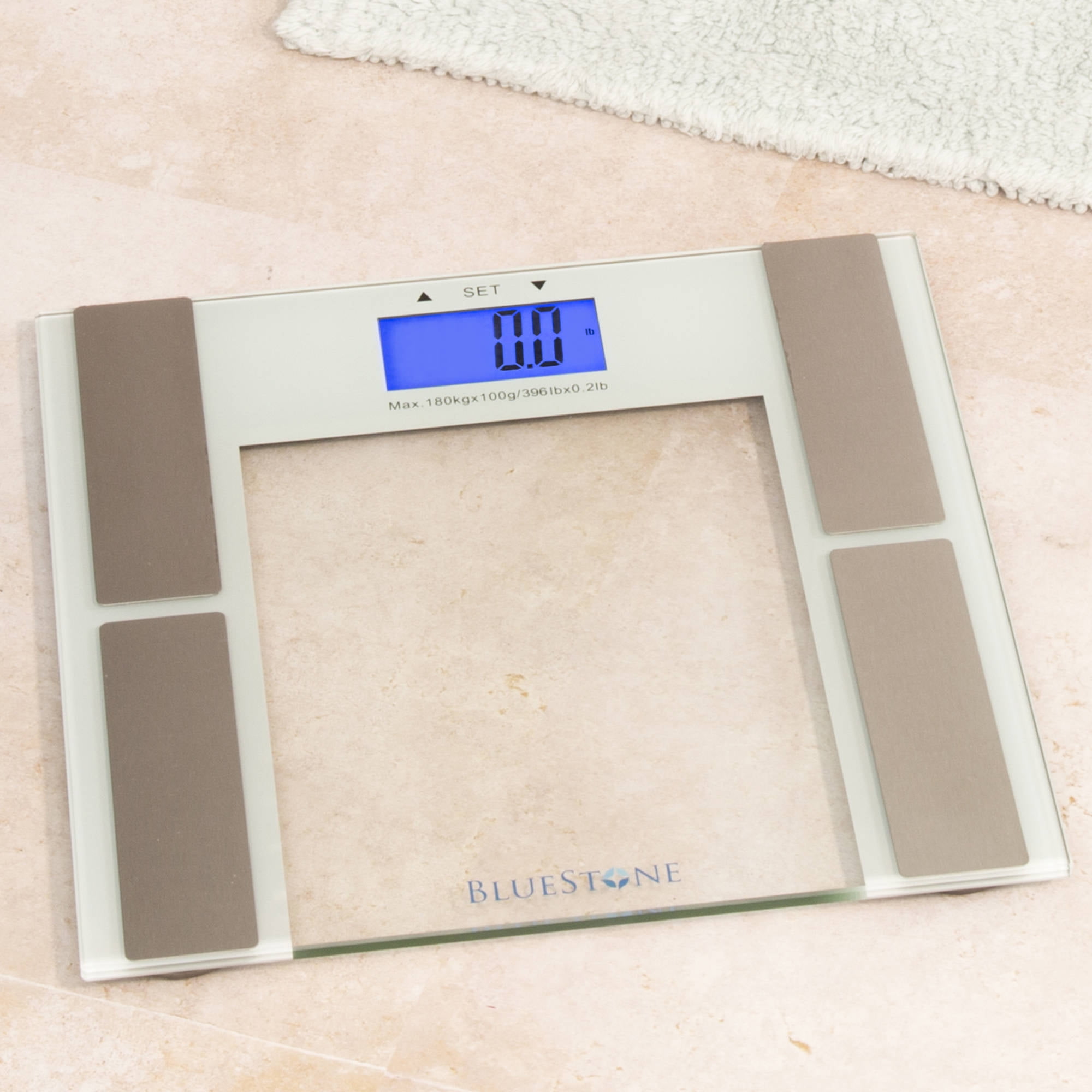 Digital Body Weight Bathroom Scale - Step-On Weighing Machine - Accurate  Measurement by Bluestone