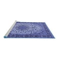 thumbnail image 2 of Ahgly Company Machine Washable Indoor Rectangle Persian Blue Traditional Area Rugs, 5' x 7', 2 of 4