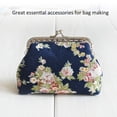 thumbnail image 4 of Purse Frames For Bags, Elegant And Stylish 10pcs 8.5cm Smooth Without Burrs Purse Frame Kiss Clasp, For Purse Bag Making Dinner Bags, Evening Bags ANGGREK DIY Handbag Accessories,, 4 of 8