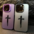 thumbnail image 5 of Dirt-Resistant, Stylish Three-Color Cross Mobile Phone Case For iPhone 7/8, For iPhone X/XS, For iPhone 11/11 Pro Max, For iPhone 12/12 Pro/12 Pro Max, For iPhone 13/13 Pro/13 Pro Max, For iPhone 14/1, 5 of 5
