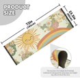 thumbnail image 5 of Yayeee Runner Rug for Bedroom 2'x6' Machine Washable Hallway Non Slip Mat, Beige Clouds, 5 of 8