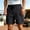 (Casual 130)Black, variant on Mens Fashion Shorts Casual Breeches Solid Color Summer Sports Elastic Waist Multi Pocket Workwear Short Pants Plus Size