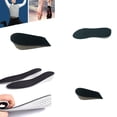 thumbnail image 3 of 1 Paire Semelles Intérieures pour Chaussures Femmes Hommes, Inserts de Levage de Talon, Demi, 3cm, 3 of 9