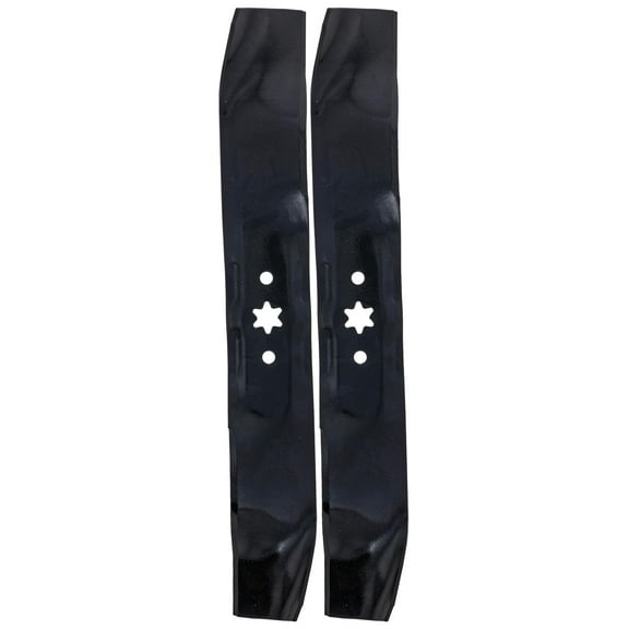 MTD 942-0610A 19.38" 3-in-1 Lawn Mower Blade 2-Pack for Troy-Bilt & Yard-Man