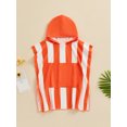 thumbnail image 3 of Bagilaanoe Toddler Baby Boys Girls Cover Ups Hooded Beach Towel 12M 18M 24M 3T 4T 5T Kids Print Bathing Suit Swimwear, 3 of 9