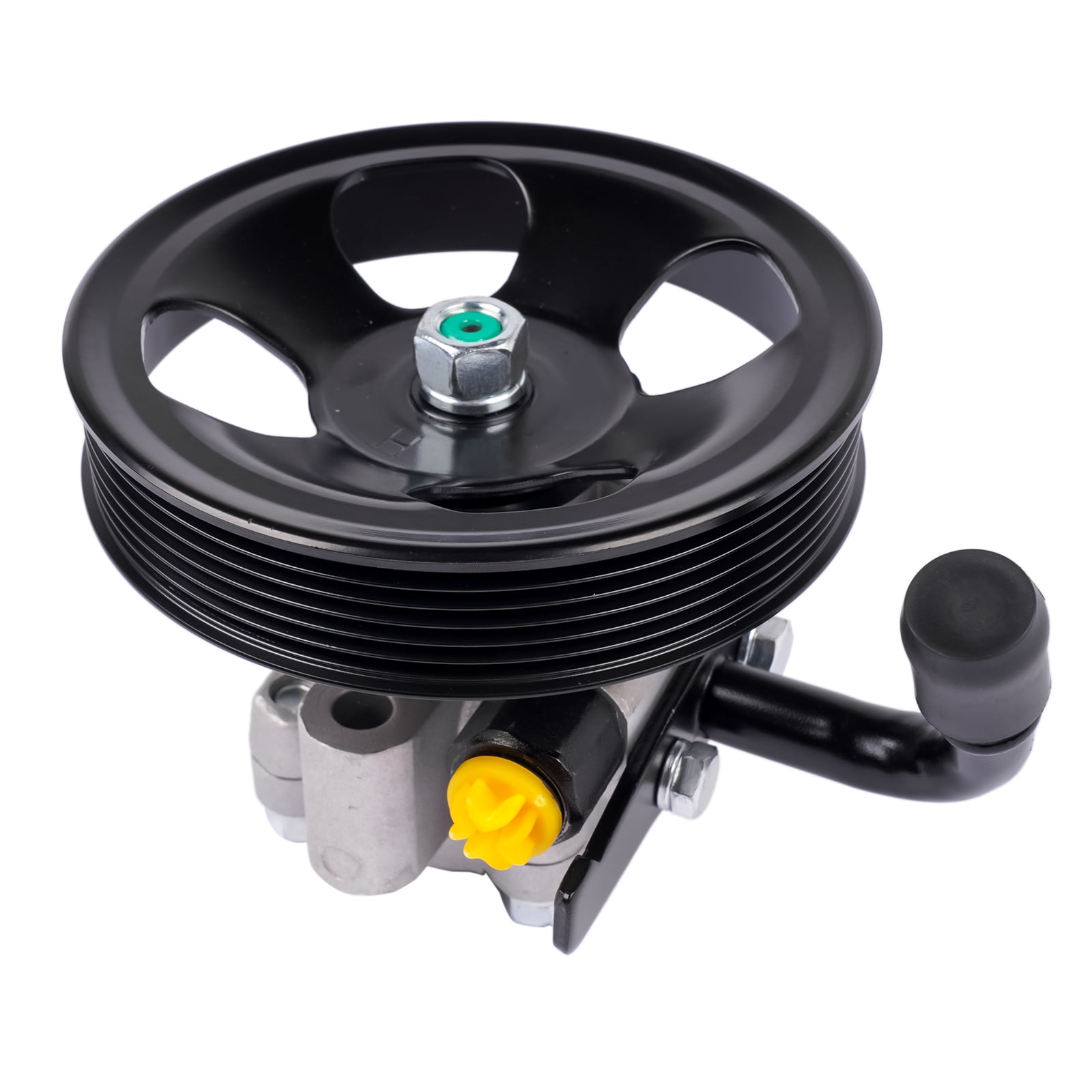 GELUOXI Power Steering Pump for Hyundai Santa Fe Sonata Kia Magentis Optima Sedan SUV 2001-2006 1Pc