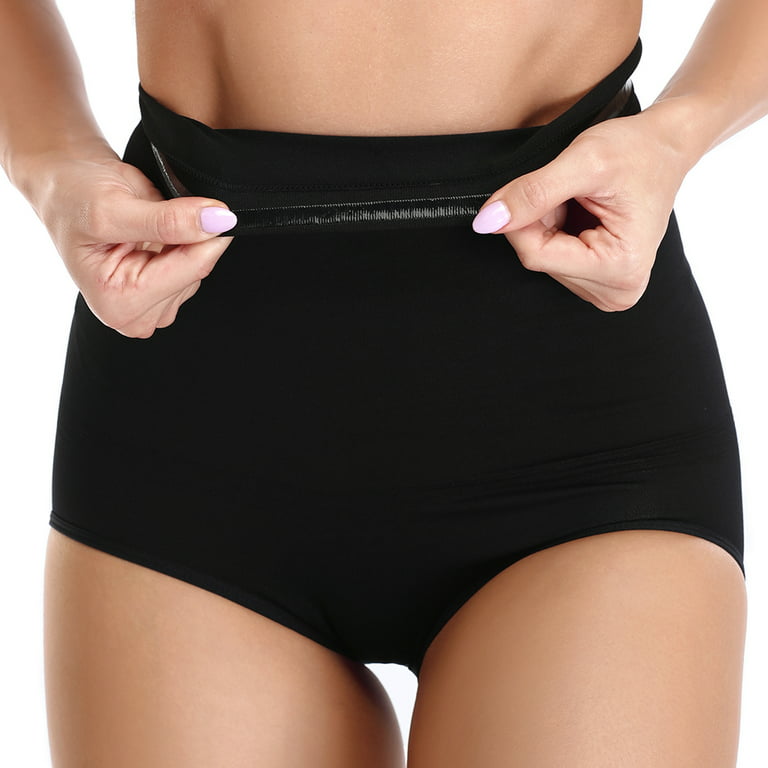 Women Waist Trainer Tummy Control Panties Body Shaper Anti-Slip High  Waisted Shapewear Briefs Butt Lifter Slimming Corset Seamless 