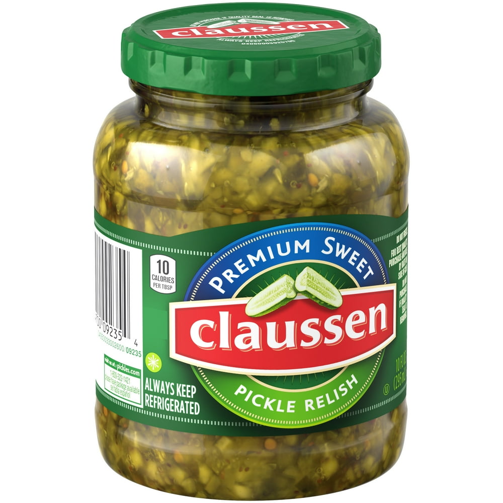 Claussen Premium Sweet Pickle Relish, 10 fl oz Jar