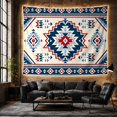 thumbnail image 6 of Southwestern Inspired Geometric With Art Scene, Mystical Fantasy for Space Lovers, Galaxy Room Decor, Housewarming Gift, Tapestry Wall Hanging for Bedroom and Dorm, 6 of 7