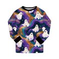 thumbnail image 6 of KPOPLK Toddler Girls Kids Pajama Sets 24M-8Y Snug fit Long-Sleeve Softness Sleepwear Pjs 2pcs Jammies,Size 6-7 Years, 6 of 9
