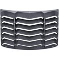 thumbnail image 1 of CUMART Rear Window Louvers Windshield Sun Shade Cover Lambo Style Matte Black Compatible with Chevrolet Chevy Camaro 2016 2017 2018 2019 2020 2021 2022 2023, 1 of 4