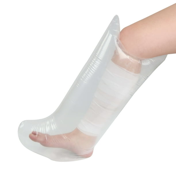 MonMed Waterproof Cast Protector Cast Shower Cover, Waterproof Cast Cover Leg Shower Boot