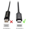 thumbnail image 6 of Cable Matters Certified 20 Gbps Thunderbolt 3 Cable (USB C Thunderbolt Cable) in Black 6.6 Feet Supporting 100W Charging, 6 of 6