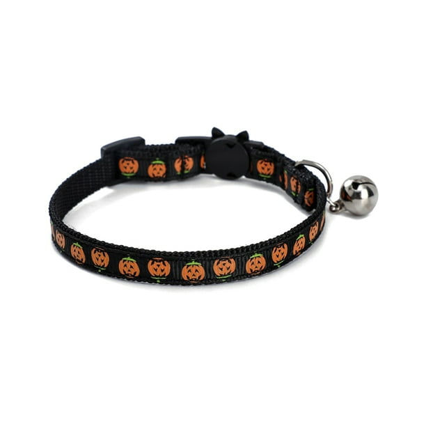 Halloween Cat Collar Creative Fashion Nylon Kitten Collar Pet