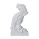thumbnail image 1 of Escultura abstracta, estatua de beso, figura decorativa para el hogar. Blanco, 1 of 9