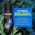 thumbnail image 4 of Axe Phoenix 48H High Definition Scent Men's Deodorant Body Spray All Skin, 4 oz 2 Pack, 4 of 14