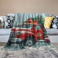 thumbnail image 2 of Sheronv Christmas Tree Warm Lightweight Blanket Soft Fleece Throw Blanket All Seasons Sofa Decor Cow Gifts Blanket 40x50in, 2 of 6