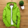 thumbnail image 4 of fatyb Boys Girls Hooded Jacket Full Zip up Long Sleeve Kids Lightweight Outwears with Zipper Pockets, 4 of 7