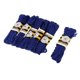 thumbnail image 1 of 6PCS 15yd Crafts Adornos ondulados, Cinta de tela en forma de S, Cordones de de encaje con adornos de apliques ondulados para adornos de vestid Azul Baoblaze Ribete de encaje ondulado, 1 of 8