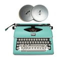 thumbnail image 1 of Royal Classic Retro Manual Typewriter (Mint Green) with Extra Ribbons Bundle, 1 of 3