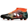 ailishabroy Soccer Shoes for Big Boy Fg/Ag Hightop Spikes Football