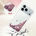 thumbnail image 4 of Phone Case for iPhone 17 Pro Cover Sparkle Glitter Floating Liquid Quicksand Shockproof Soft Silicone TPU Bumper Protective Cover for iPhone 17 Pro Case, S1, 4 of 7