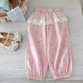 thumbnail image 4 of Pantalones tipo farol resistentes a mosquitos a la moda de verano para niños, pantalones informales cómodos y transpirables para niñas pequeñas y bebés, 4 of 5