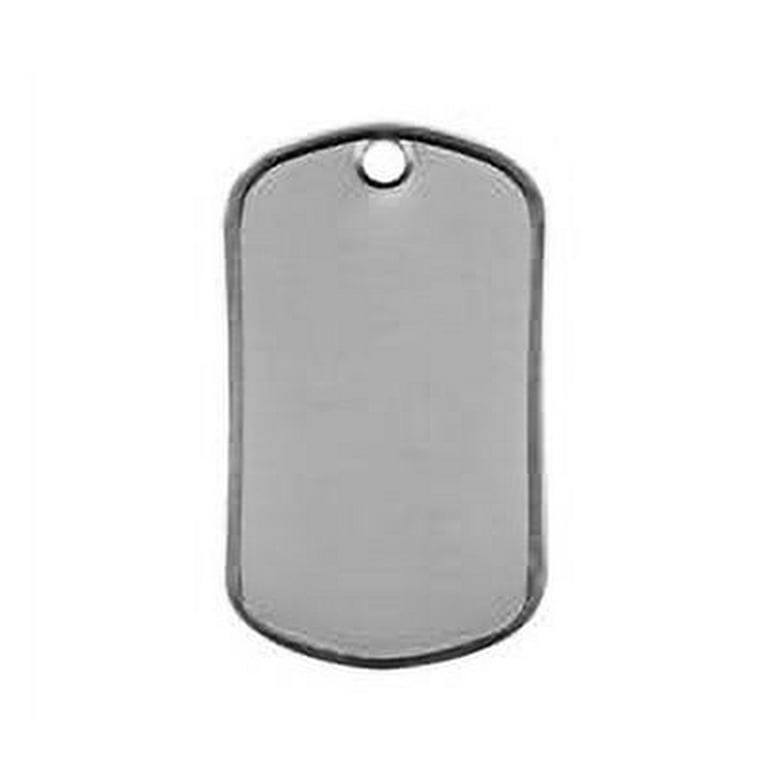 GI Stainless Steel Dog Tags