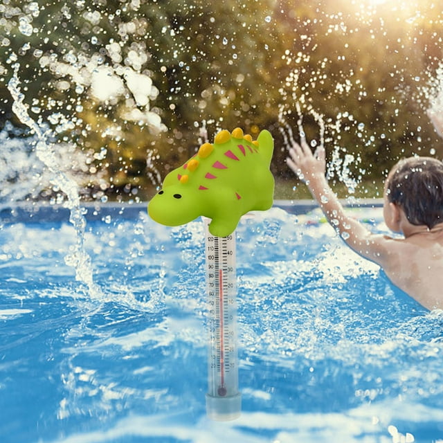 Swimming Pool Floating Thermometer Water Temperature Cartoon Portable Sturdy Temperature Gauge Meter Measurement for Bath Ponds