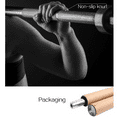 thumbnail image 2 of Yaheetech 7ft Chrome Olympic Barbell Bar Weight Lifting Gym Workout 35 Lb, 2 of 11