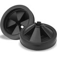 thumbnail image 1 of 2 Pack Garbage Disposal Splash Guard EPDM Rubber Sink Baffle 3 1/8 Food Waste Disposer Replacement Drain Splash Guard, 1 of 5