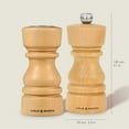 thumbnail image 3 of Cole & Mason London Natural Beech Shaker & Mill Gift Set 5", 3 of 8