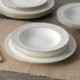 thumbnail image 4 of Noritake Montvale Platinum 12-Piece Dinnerware Set, Service for 4, 4 of 7