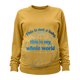 thumbnail image 4 of RKSTN Women's Maternity Sweatshirts Plus Size Crewneck Pregnancy Graphic Print Pullover Hoodless Sweatshirts Top Womens Casual Oversized Round Neck Loose Comfy Funny Printed Long Sleeve T Shirts, 4 of 7