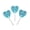 Love-Blue, variant on Elegant Charm Star Heart Round Lollipop Pendant Designs for Fashion Enthusiasts and Jewelry Statement Collectors