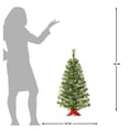 thumbnail image 3 of Árbol de Navidad Naviplastic Pino escritorio color Verde de 60 cm con luces led multicolor, 3 of 3