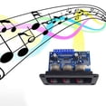 thumbnail image 5 of 2X Placa Amplificadora de Potencia Digital de 2,1 Canales 2X25W + 50W Bluetooth 5,0 Subwoofer Clase D Placa Amplificadora de Audio CC 12-20V, 5 of 5