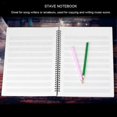 thumbnail image 4 of 50 Pages Musical Notation Staff Notebook Music Manuscript Writing Paper (Yellow Bear), 4 of 4