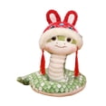 thumbnail image 2 of año Nuevo Chino 2025 serpiente de peluche de juguete estatuilla de serpiente estatua coleccionable adorno de cumpleaños decoración de año Nuevo Lunar Verde 25cm, 2 of 8